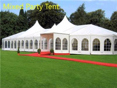 Big Aluminium Alloy Wedding Marquee Tents Untuk Perayaan Pernikahan Tenda Rumah Terbaik 7