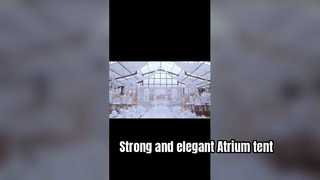 Tenda Atrium kami di Inggris