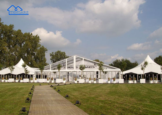 Beli UV-Resistant Holiday Party Marquee Tents Heavy-Duty Aluminium Frame Full Sidewall Gathering Canopy Struktur pembuatan online
