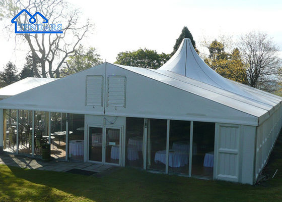Beli Four Seasons Wedding Marquee Tents With Windows Aluminium Material Sebuah Frame Tent online manufacture