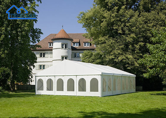 Beli OEM Event Luxury Marquee Tent Windproof Dengan PVC Kain Atap Tutup Vip Tent online manufacture