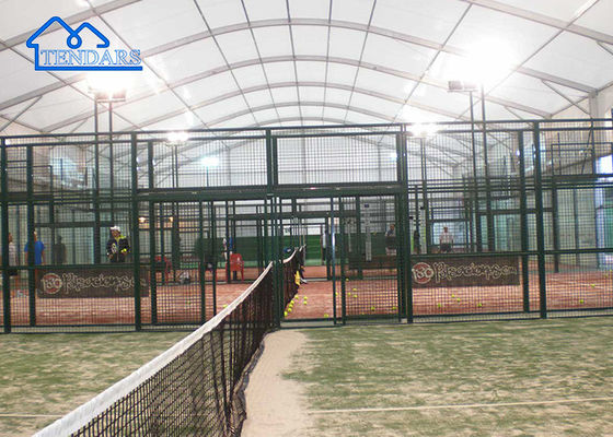 Beli Beban Salju Nomor 15x25m Sport Hall Tent Galvanized Steel All-Weather Shell untuk lapangan basket pembuatan online