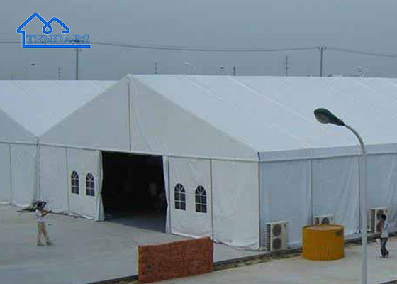 Beli Tenda Tenda Tugas Berat 8x12m Jangkar Tugas Berat Paduan Bertulang Kain Berat 850g/m² untuk Pameran Dagang pembuatan online