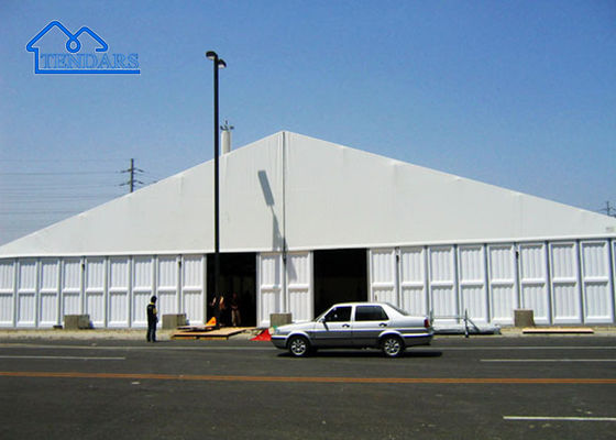 Beli 6061/T6 Aluminium 8x10m Tenda Tenda Tugas Berat Kanopi Tahan Api Rentang Jelas untuk Acara Komersial pembuatan online