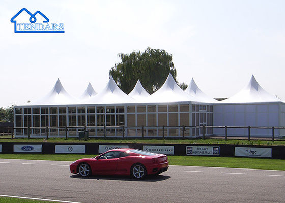 Beli Custom Printing Outdoor Aluminium Pagoda Tent Event Wedding Party Tent online manufacture