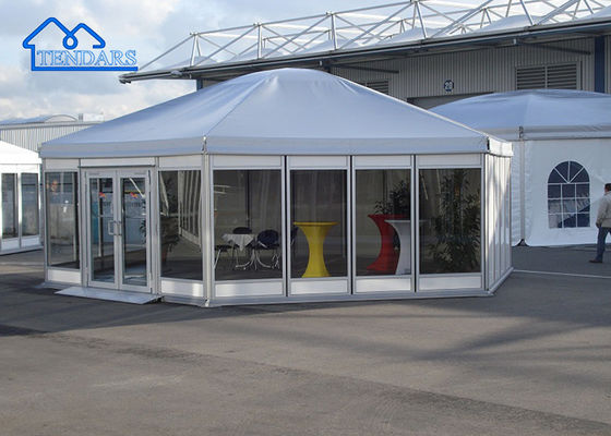 Beli Tenda Pagoda Hexagonal Disesuaikan Dengan Lantai Lapisan Pintu Kaca online manufacture