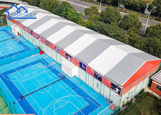 Beli Tenda Gedung Olahraga Membran PVC Tahan Air 15X30M Paduan Aluminium Tahan Angin untuk Stadion Dalam Ruangan Seri 145 pembuatan online