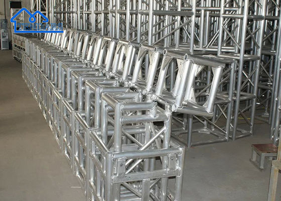 Beli 2.5m Bagian Aluminium Stage Truss Heavy Duty Aluminium Square Shape Bolt Connection untuk panggung konser pembuatan online