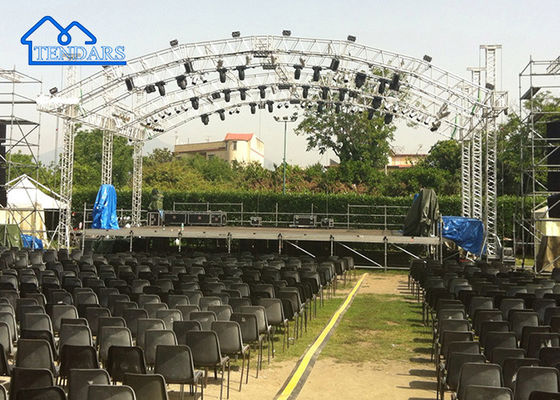 Beli Mudah Untuk Mengumpulkan Aluminium Truss Clamps Square Start Line Truss Struktur Untuk Konser online manufacture