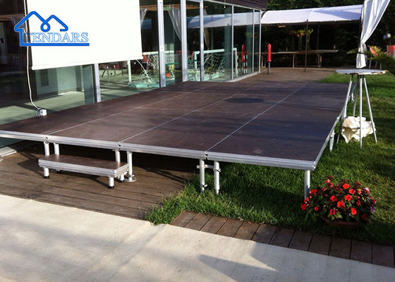 Beli Aksesoris Tenda Pesta Aluminium Luar Ruangan, Pemandangan Acara Portable Untuk Konser Pernikahan online manufacture