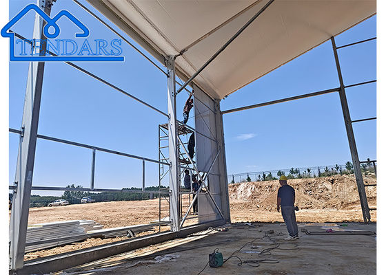 Beli Fireproof Pvc Aluminium Heavy Duty Marquee Tent Snow load 75kg/sqm Waterproof Marquee online manufacture