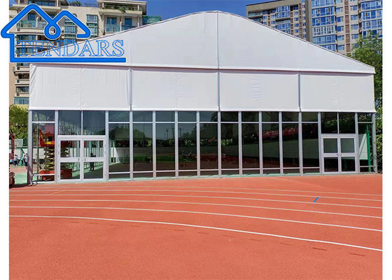 Beli Tenda Tenda Tugas Berat Rentang Jelas 15x20m Penampungan Lapisan Ganda Baja Galvanis untuk Acara Komersial pembuatan online