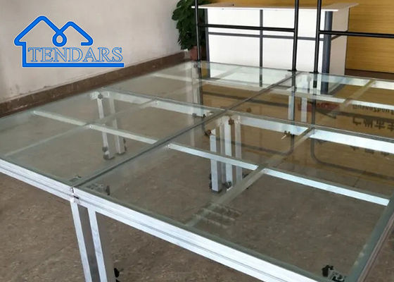 Beli Tahap, Tahap Mobile, Kaca / Acrylic Aluminium Tahap Untuk Acara Pameran, Pernikahan Dan sebagainya pembuatan online