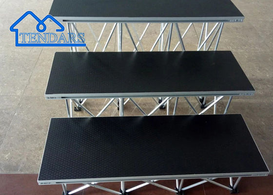 Beli Custom Aluminium Adjustable Portable Stage Platform Kayu Portable Folding Stage untuk dijual online manufacture
