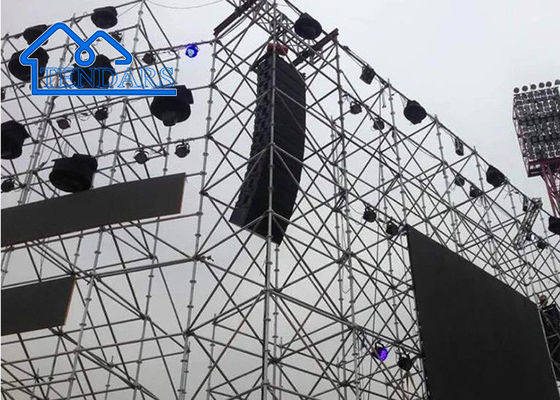Beli Struktur Square Spigot Modular Stage Frame Aluminium Truss System Untuk Acara Konser Luar Ruang online manufacture