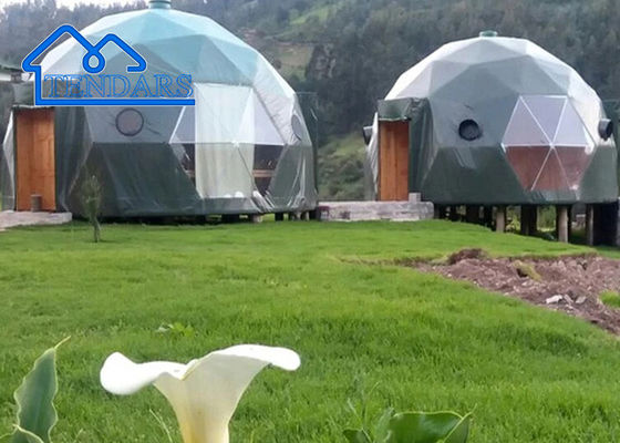 Beli Tahan Angin 5m Dia Komersial Dome Tent Galvanized Steel PVC Cover untuk Cafe Teras pembuatan online