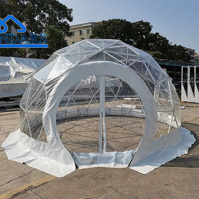 Beli Outdoor Luxury Transparent Igloo Roof Glamping PVC Geodesic Dome Hotel Tent online manufacture