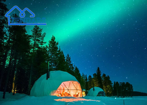 Beli Pengalaman Empat Musim of Comfort di All Weather Hotel, Living Sunshade Dome Glamping Tent online manufacture