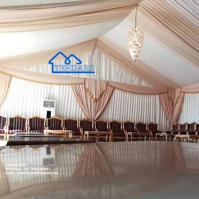 Beli Custom Waterproof, tahan UV, tahan api Struktur Aluminium White Pagoda Tent untuk pernikahan online manufacture