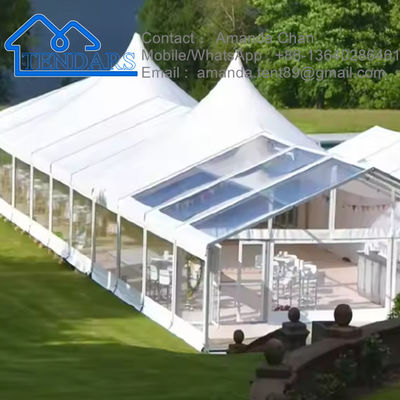 Beli Outdoor Custom Camping Marquee Tent Untuk Acara Tenda Pernikahan Aluminium Waterproof online manufacture