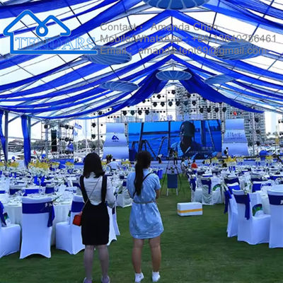 Beli Mudah Untuk Menginstal Aluminium Outdoor Alloy Waterproof Event Marquee Tent Untuk Pesta Pernikahan pembuatan online