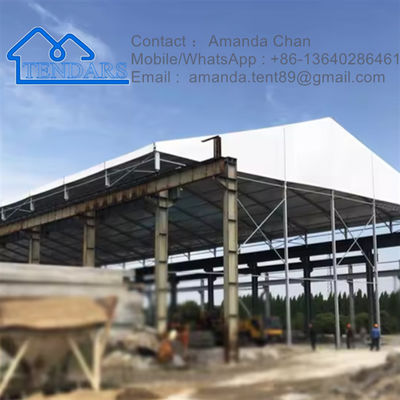 Beli Custom Snowproof Gedung Luar Ruang Besar Tenda Marquee Tenda Pergudangan Komersial pembuatan online