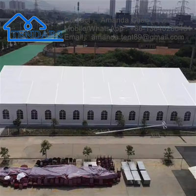 Beli Mudah Untuk Menginstal Gedung Besar Customized Warehouse Marquee Tent Untuk Penyimpanan Struktur komersial luar ruangan pembuatan online