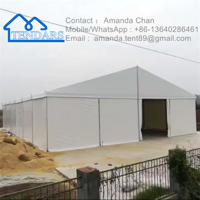 Beli Mudah Untuk Menginstal Besar Outdoor Custom Aluminium Frame Commercial Storage Tents Untuk Panas pembuatan online