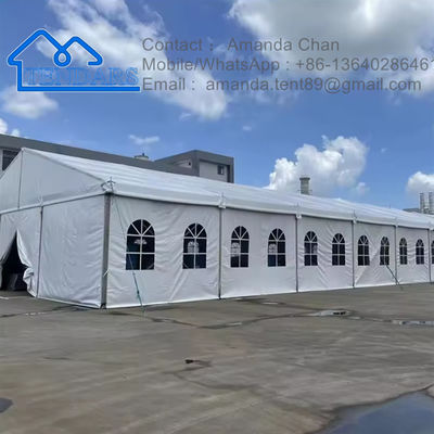 Beli Tenda gudang kayu aluminium tahan air, tahan api, tahan sinar matahari untuk gudang sementara online manufacture