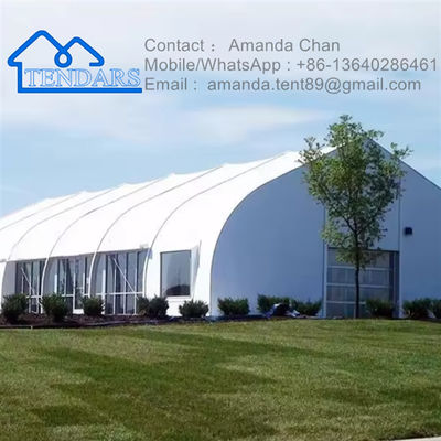 Beli Modular Aluminium Fire Retardant Workshop Industrial Storage Gudang tenda pembuatan online