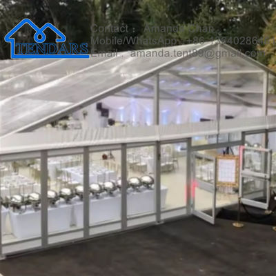 Beli Clear Span Transparent Roof Heavy Duty Clear PVC Tent Marquee Untuk Acara Pernikahan online manufacture