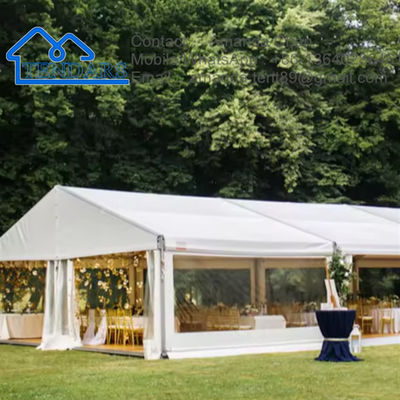 Beli Kualitas tinggi Custom Waterproof PVC Aluminium Tent Pesta Acara Taman kecil Marquee Tent Dijual online manufacture