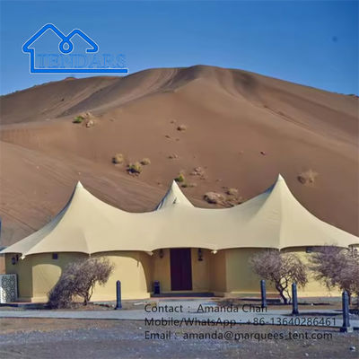 Beli Outdoor Luxury Eco Resort Hotel Tent Membrane Struktur Rumah Dengan Kamar Mandi online manufacture