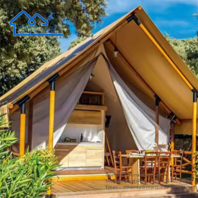 Beli Pabrik mewah tahan air Camping Hotel Akomodasi Safari Tent Untuk outdoor online manufacture