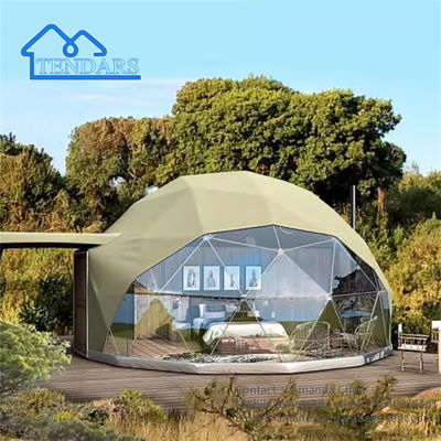 Beli Tenda Mewah Dengan Kamar Mandi Kaca Bening Tenda Kubah Geodetik Cocok Untuk Berkemah online manufacture