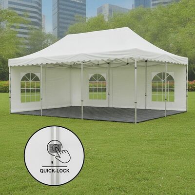 Beli Quick Setup Folding Party Marquee Tent Push-Button Frame Singapore Corporate Event Canopy Shelter pembuatan online