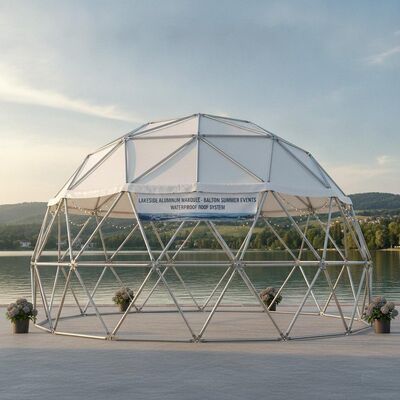 membeli Danau Aluminium Pesta Marquee Tent Waterproof Atap untuk Balaton Summer Acara pembuatan online