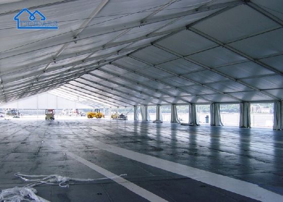 Tenda gudang sementara besar, tenda penyimpanan komersial di luar ruangan