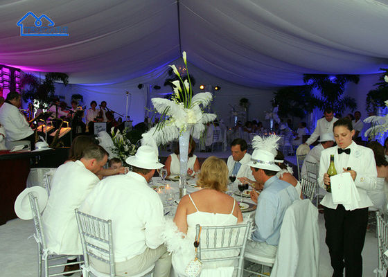 Tenda Acara Marquee Waterproof Aluminium Tenda Pesta Dengan Dinding Sisi Tenda Pesta Custom
