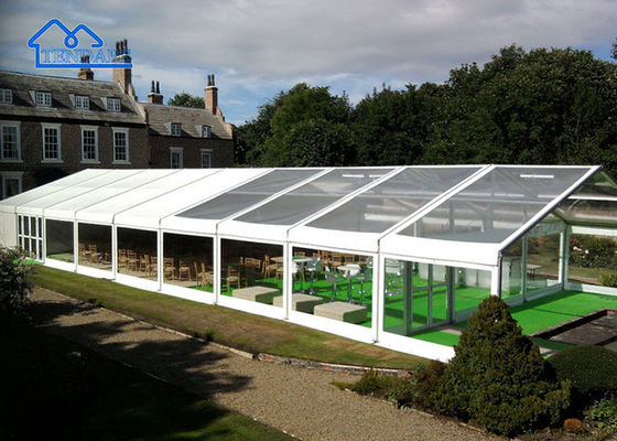 Rangka Komersial Pesta Marquee Tenda, Putih Heavy Duty Outdoor Party Canopy
