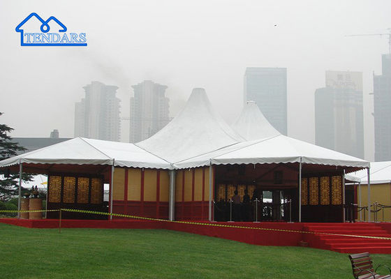 2000 Orang Perpanjangan Tak Berbatas Perkawinan Tenda Marquee 4 ~ 70m Span Backyard Tent Pernikahan