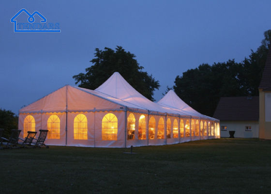 Aluminium Marquee Tradisional Pernikahan, tenda upacara pernikahan tahan UV