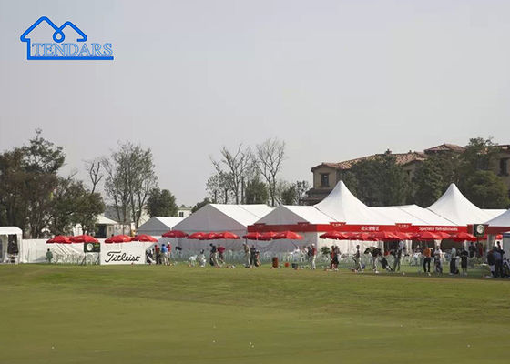 Tenda acara pernikahan custom yang tahan lama, tenda marquee besar CE bersertifikat sebuah tenda rumah