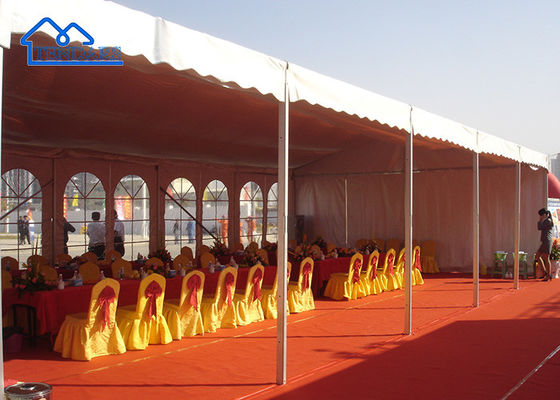 Aluminium Gudang PVC Atap Tutup Marquee Event Tent Untuk Pernikahan, Pesta, Gudang, dll