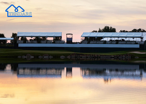 Custom Aluminium Alloy Besar Span Prefab Gudang Membrane Struktur Tent Untuk Dijual