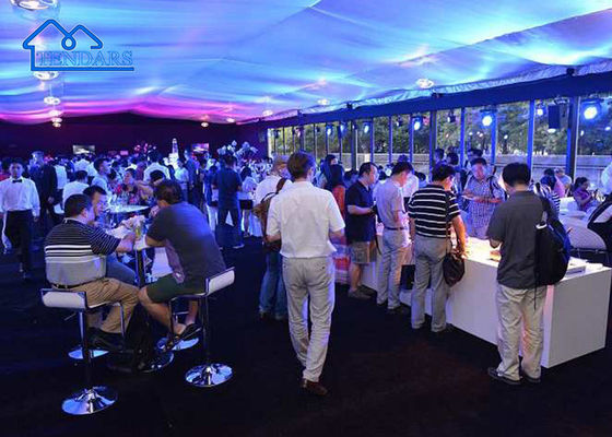 Big White Outdoor Customized Color Marquee Canopy Tent Untuk Acara Pernikahan Dijual