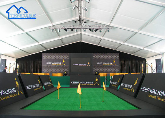 Besar Customized Aluminium Alloy Party Hall Commercial Marquee Tent Dengan Jendela Untuk Dijual