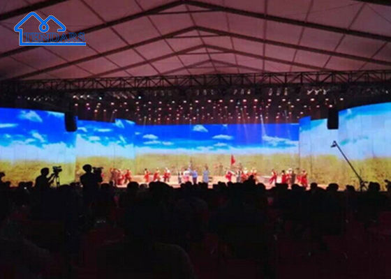 Custom Aluminium Frame PVC Cover Marquee Tent Untuk Pameran Gereja Festival Catering Acara