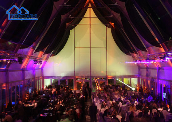 Besar Aluminium Waterproof Trade Exhibition Marquee Tent Untuk Pesta Pernikahan Acara Dijual
