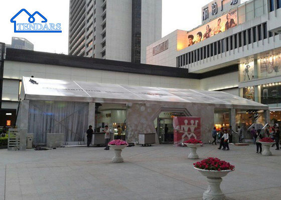 Acara Expo Tenda Tenda Pameran Skala Besar Sistem Kanopi Luar Ruangan Pesta Aluminium